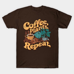 Coffee Plants Repeat | Gardening T-Shirt